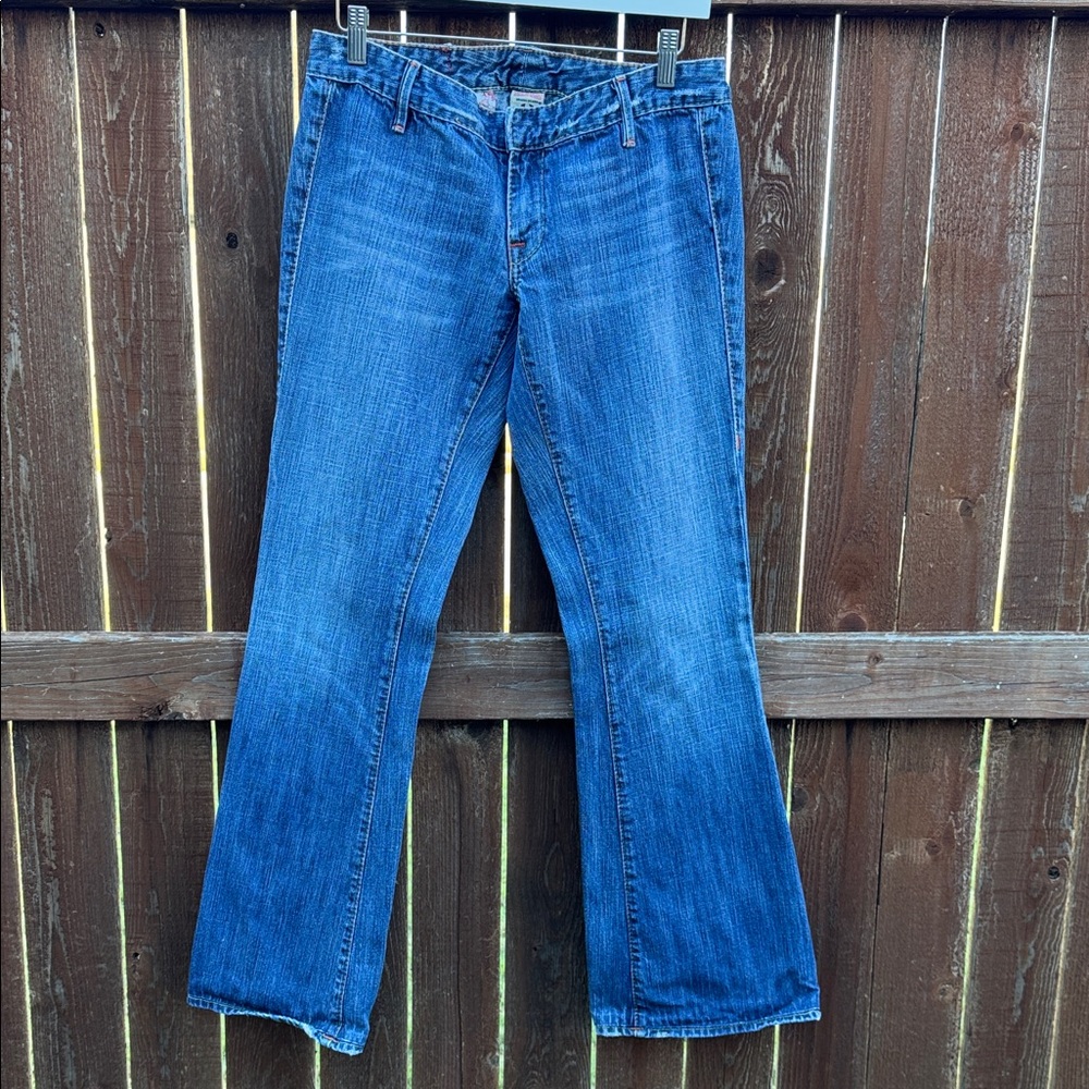 True Religion Flare Jeans in Deep Blue